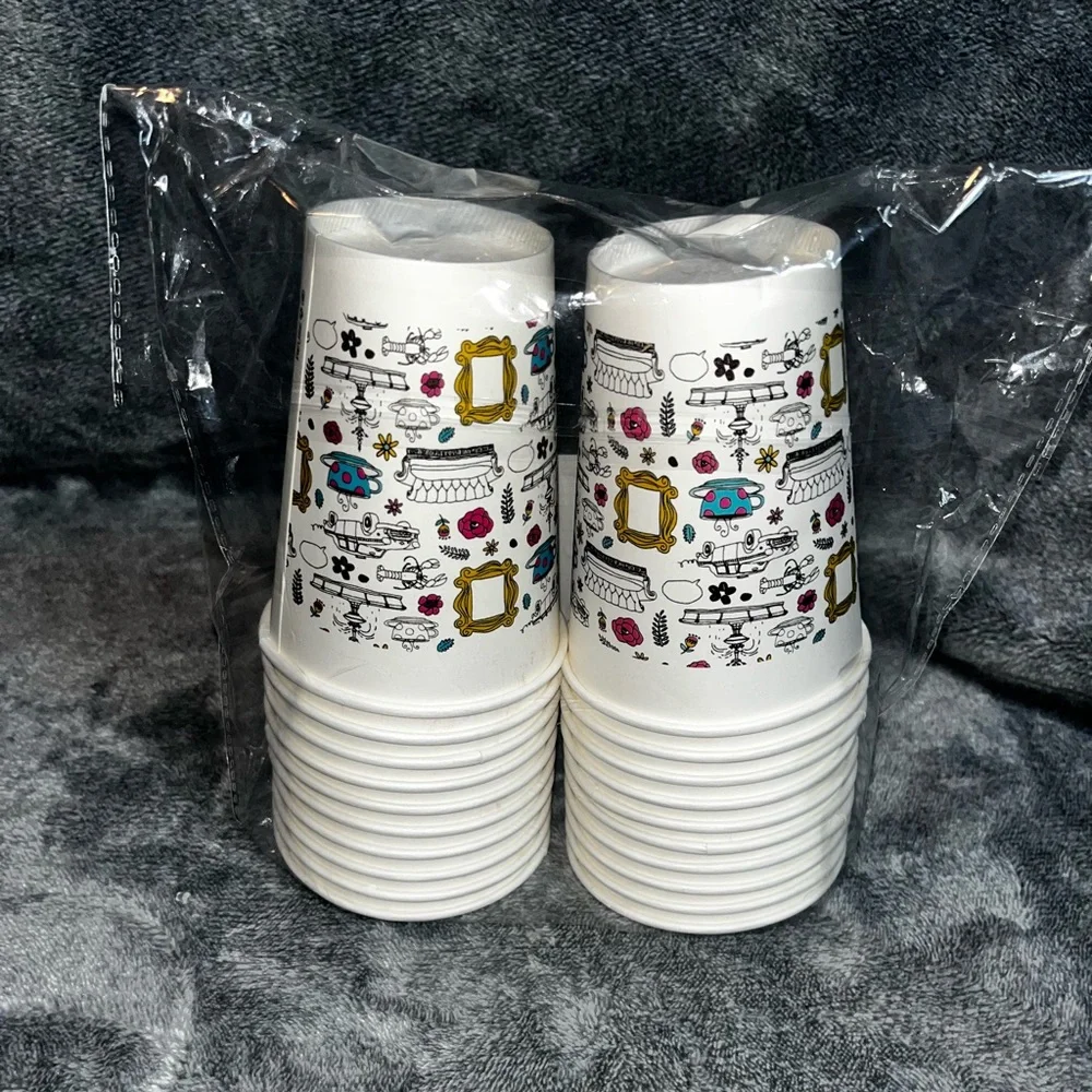 Friends TV Show Cups Set-20 Rachel Monica Joey Chandler Phoebe
